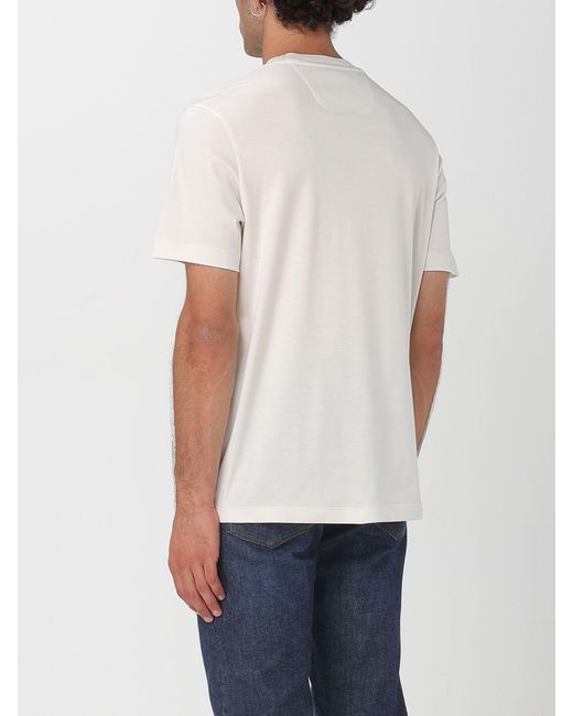 T-Shirt Basic di Boss in White da Uomo