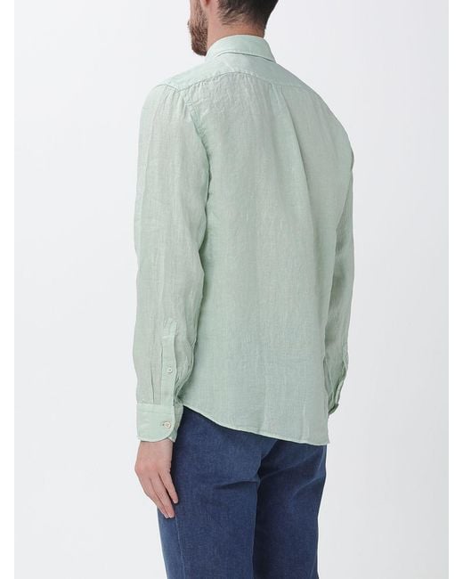 B.D. Baggies Green Basic Cotton Shirt for men