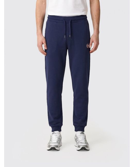 Colmar Blue Cotton Jogging Pants for men
