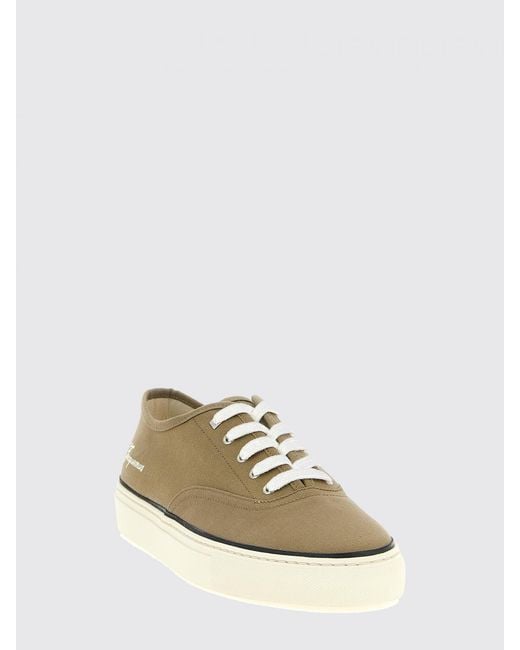 Jacquemus Green Les Fefe Cotton Canvas Sneakers for men