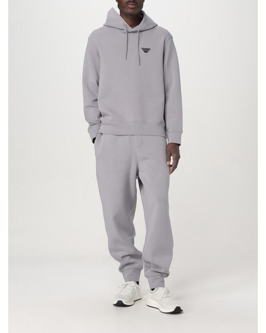 Emporio Armani Gray Jumper for men