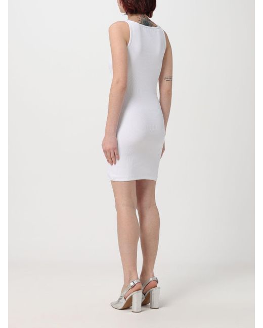 Off-White c/o Virgil Abloh White Kleid Damen