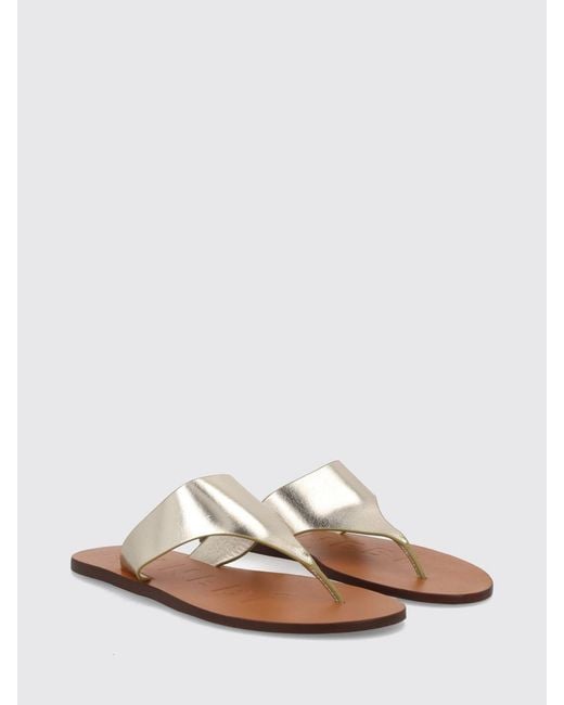 Manebí White Flat Shoes