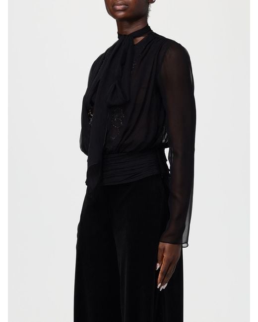 Alberta Ferretti Black Shirt