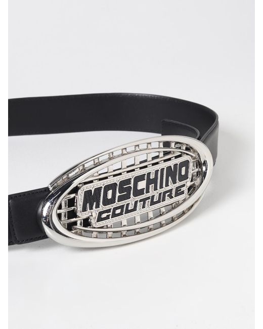 Ceinture Homme Moschino Couture pour homme en coloris White