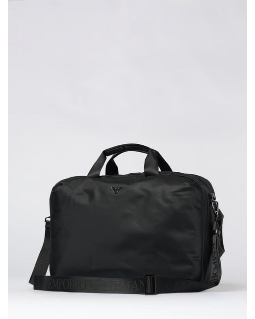 Emporio Armani Black Modular Backpack for men