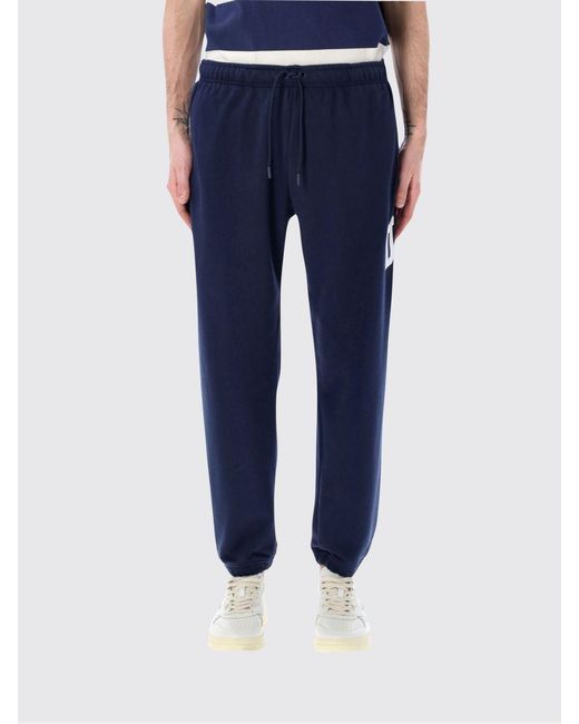 Polo Ralph Lauren Blue Cotton Blend Jogging Pants for men