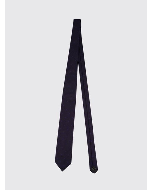 Tom Ford Blue Micro Polka Dot Patterned Tie for men