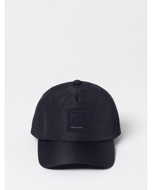 ARMANI EXCHANGE Blue Hat for men