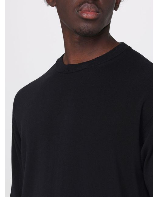 Roberto Collina Black Cotton T-Shirt for men
