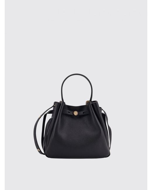 Tory Burch Black Romy Grain Leather Bag