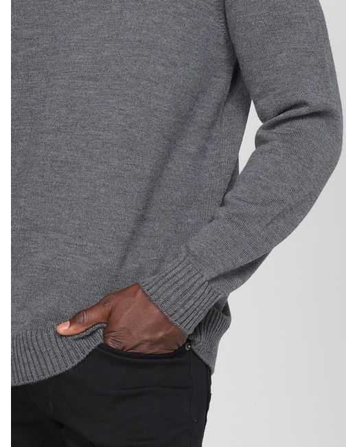 Drumohr Gray Jumper for men