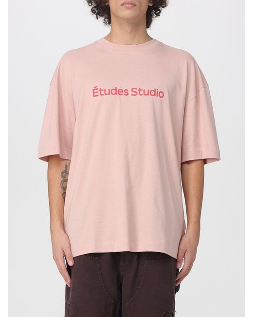 Etudes Studio Pink T-Shirt Études for men