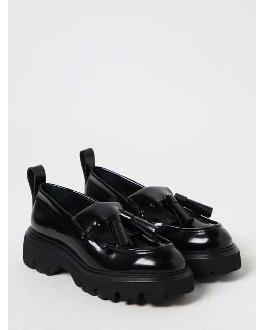 MSGM Black Flache Schuhe Damen