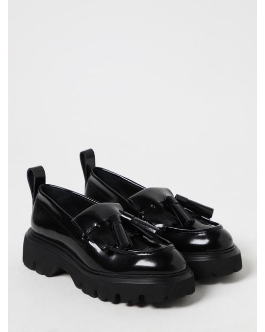MSGM Black Flache Schuhe Damen