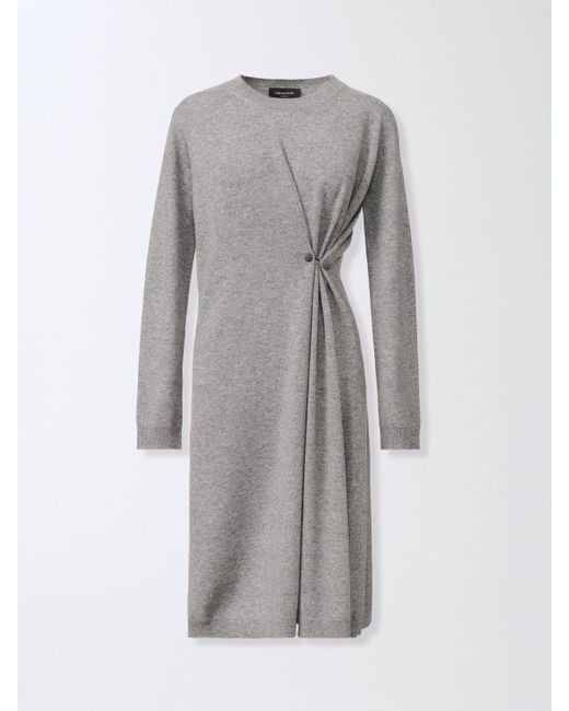 Fabiana Filippi Gray Dress