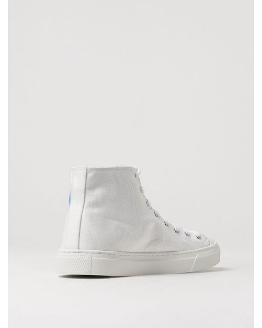 Sneakers Plimsoll in canvas di Vivienne Westwood in White da Uomo