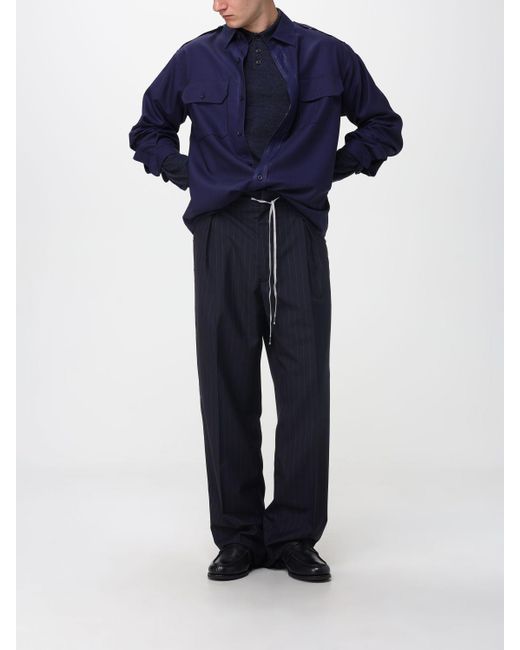 Maison Margiela Blue Shirt for men