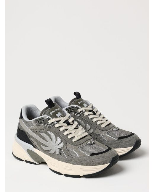 Palm Angels Gray Trainers for men