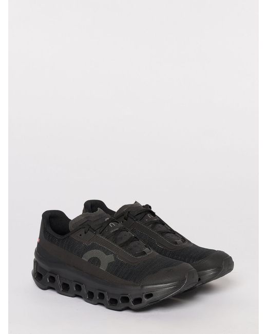 On Shoes White On Cloudmonster Void Mesh Sneakers