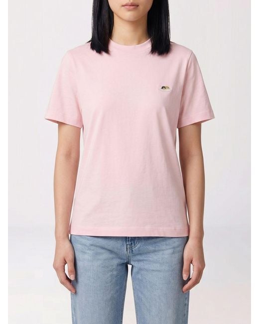 Fiorucci Red Cotton T-Shirts With Logo