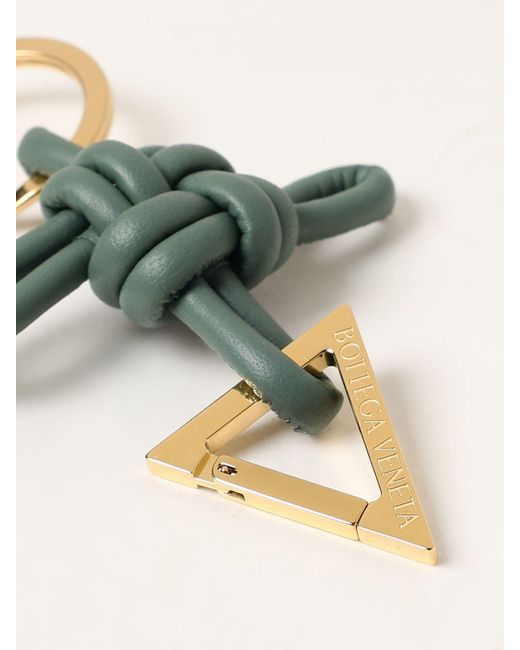 Bottega Veneta Green Key Chain