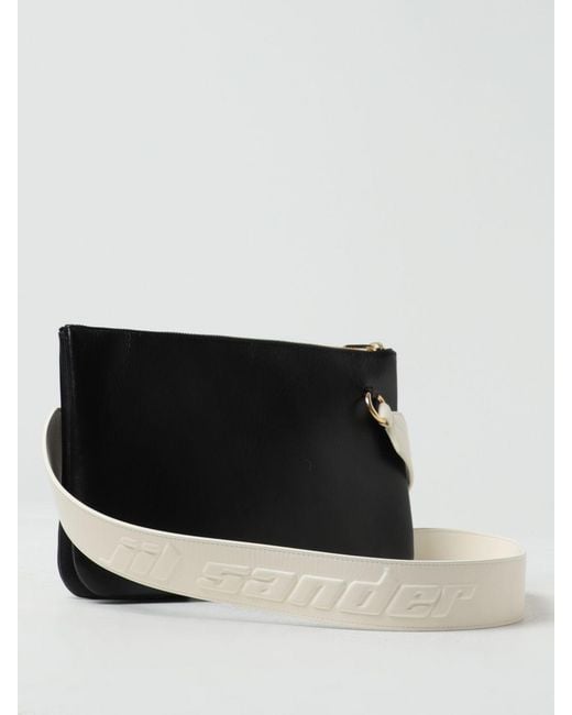 Jil Sander Black Shoulder Bag