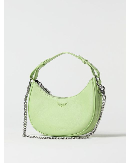 Zadig & Voltaire Shoulder Bag in Green Lyst