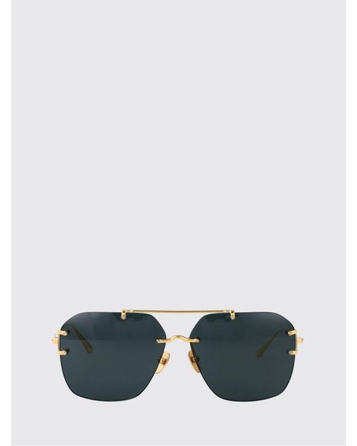 Linda Farrow Gray Reyner 22Kt Plated Titanium Sunglasses for men