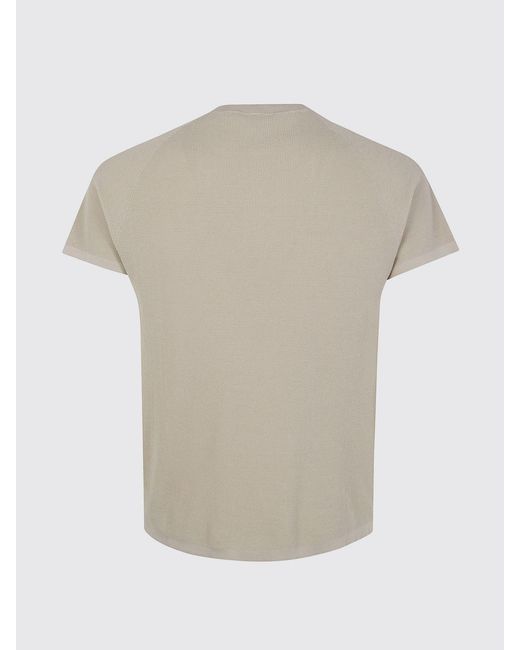 Aspesi Natural Basic Cotton T-Shirt for men