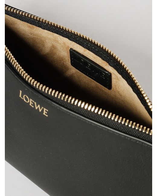 Loewe Black Joya Nappa Pouch