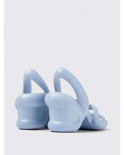 Camper Blue Heeled Sandals