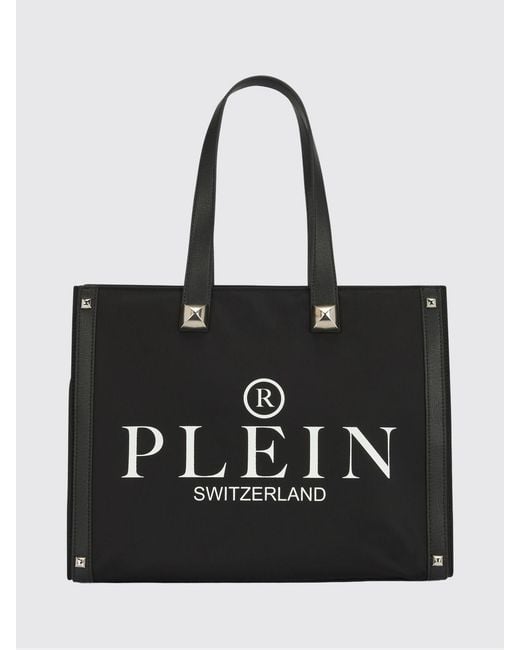 Philipp Plein Black Tote Bag