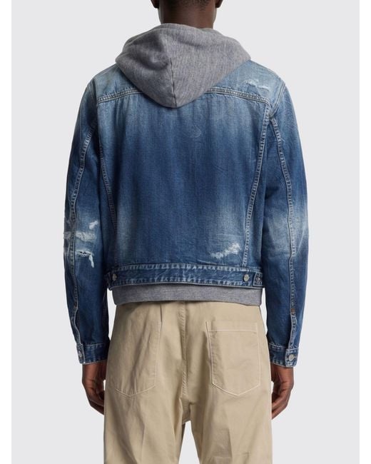 DSquared² Blue Jacket for men