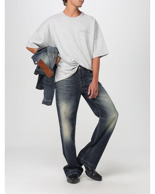 McQueen Blue Jeans for men