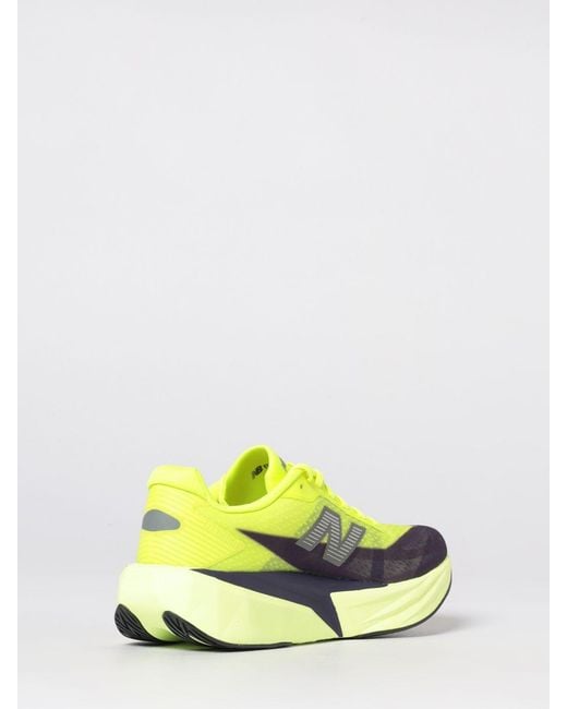 New Balance Yellow Fuelcell Rebel V5 Mesh Sneakers for men