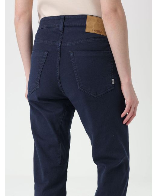 Pantalon Siviglia pour homme en coloris Blue