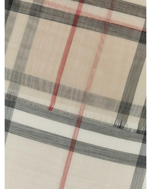 Burberry Gray Scarf