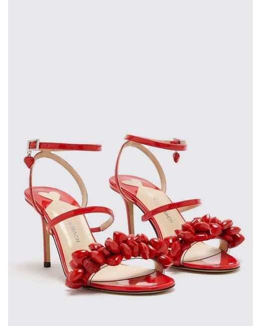 Mach & Mach Red Sandalen Mit Absatz Damen