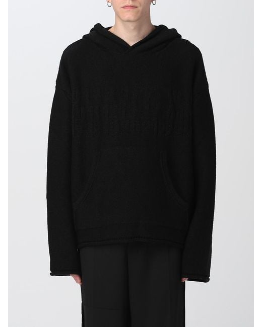MM6 by Maison Margiela Black Sweatshirt for men