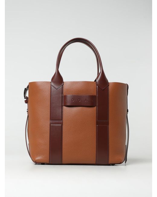 Hogan Brown Schultertasche Damen