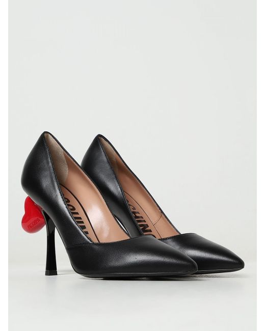 Moschino Couture Black Court Shoes