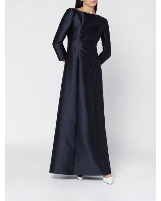 Alberta Ferretti Blue Dress