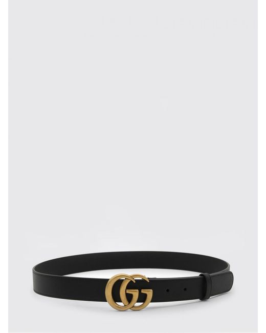 Cintura Gg Marmont di Gucci in White da Uomo