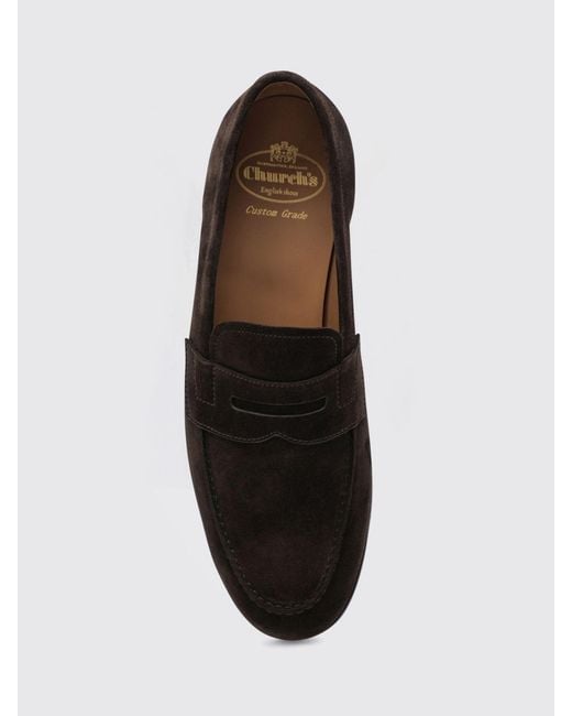 Church's White Heswall 2 Suede Loafers for men