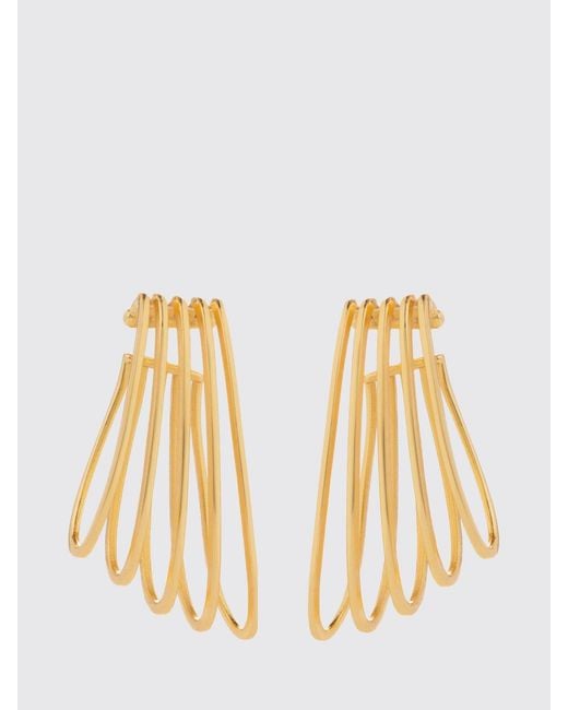 FEDERICA TOSI Metallic La Cage Plated Bronze Ear Cuff