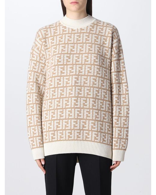 Fendi Natural Sweater