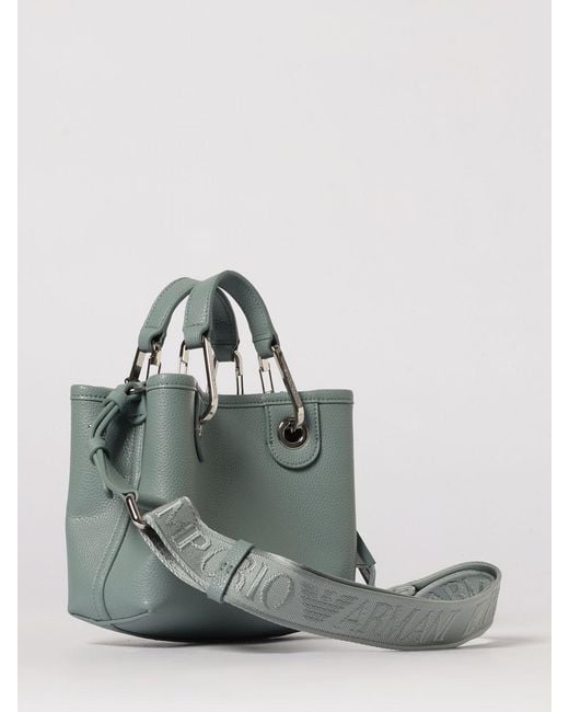 Emporio Armani Gray Myea Tote Handbag