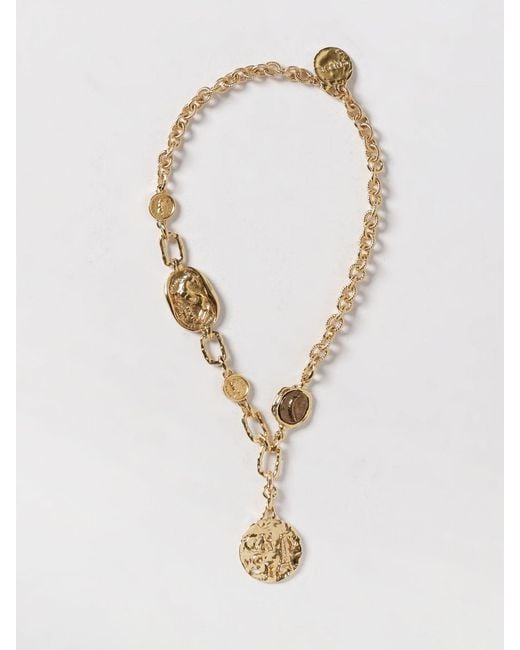 Chloé White ChloÉ Brass Necklace