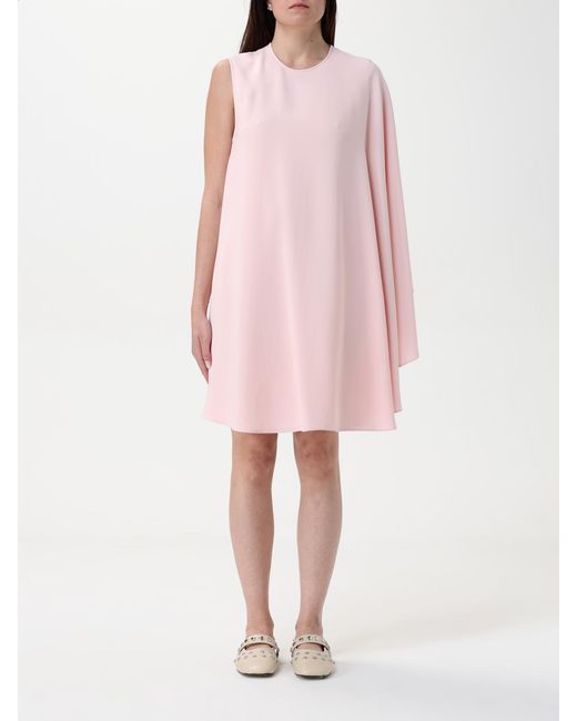Stella McCartney Pink Oneshoulder Mini Dress